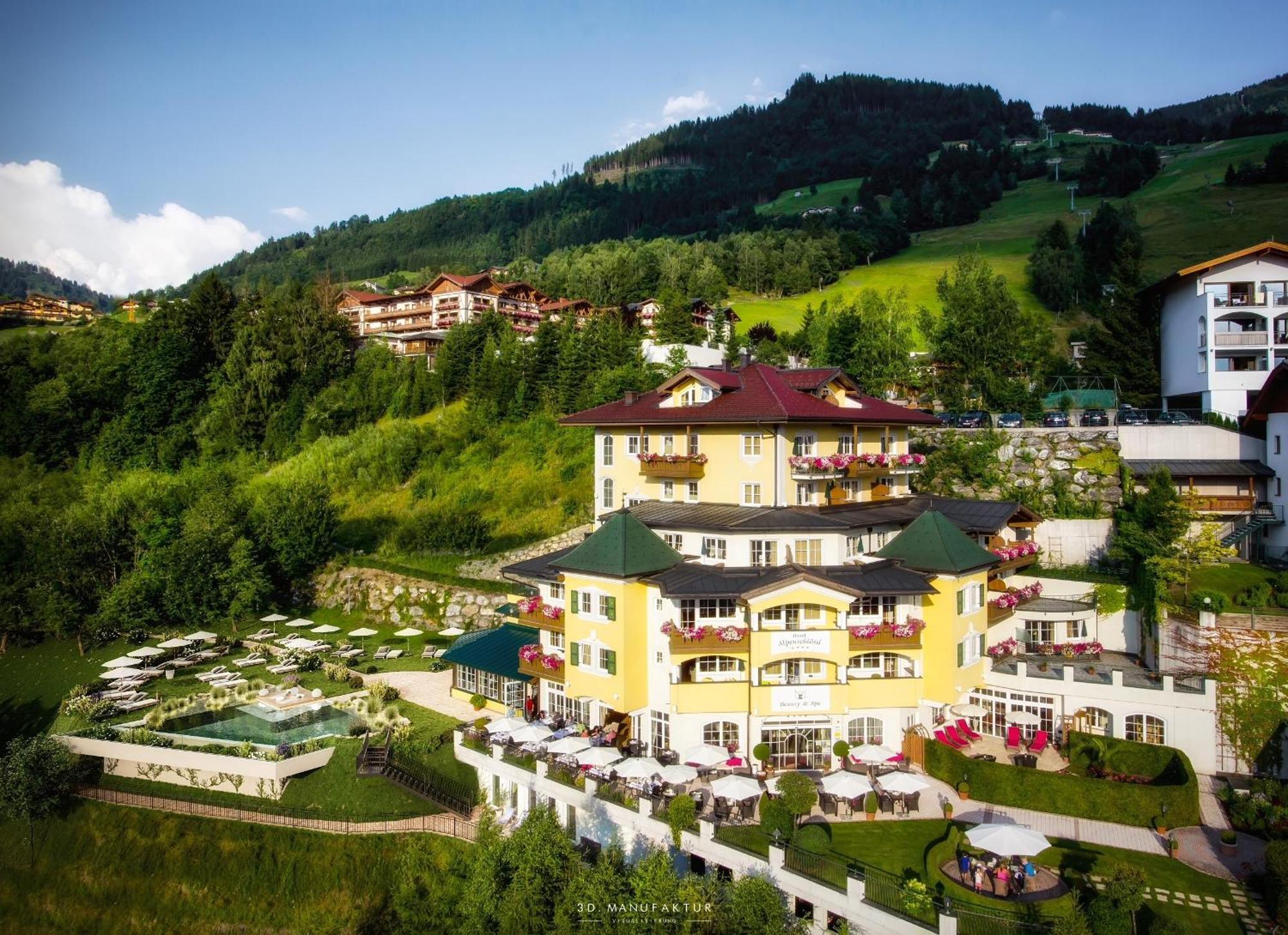 Hotel Alpenschloessl 蓬高圣约翰 外观 照片